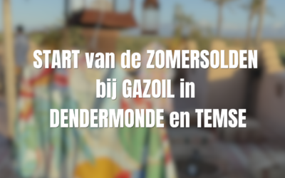 De zomersolden bij Gazoil starten op 1 juli